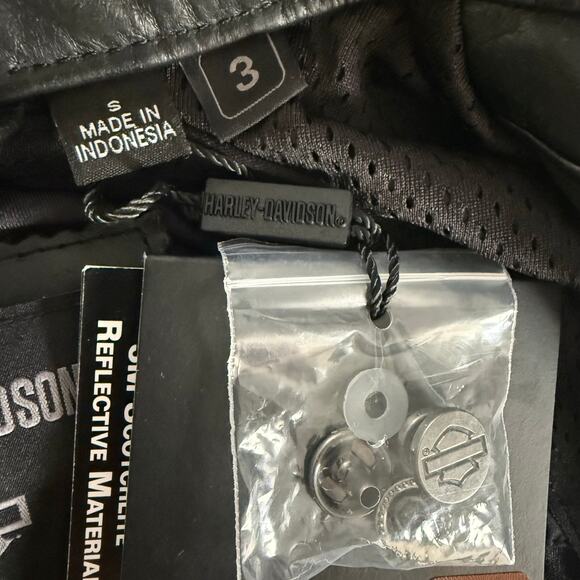 Harley-Davidson leather jacket black - Picture 12 of 15